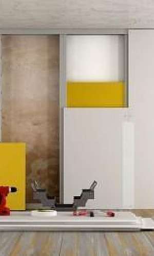 Divisória de drywall	 Divisória de drywall