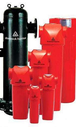 Filtro de ar coalescente Domnick Hunter Filtro de ar coalescente Domnick Hunter