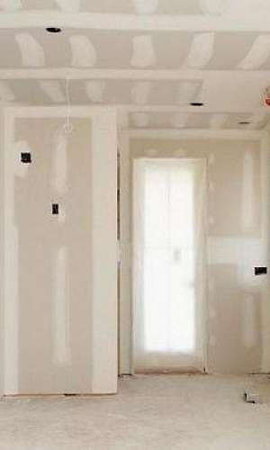 Parede divisória drywall	 Parede divisória drywall